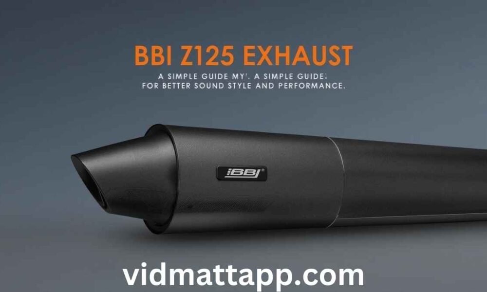 BBI Z125 Exhaust