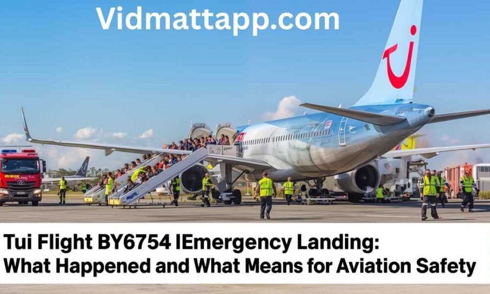 TUI Flight BY6754 Emergency Landing